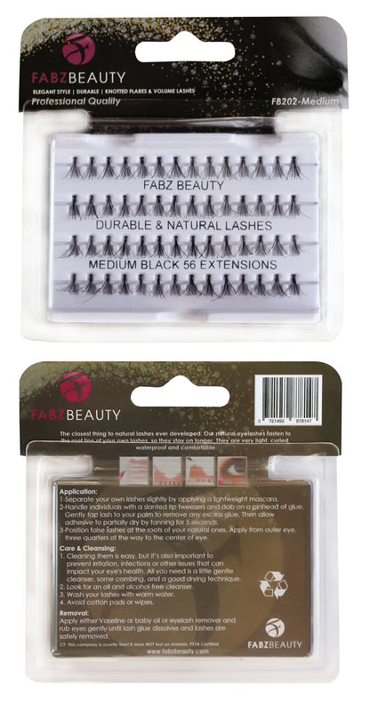 False Dura Lashes for Enhanced Volume