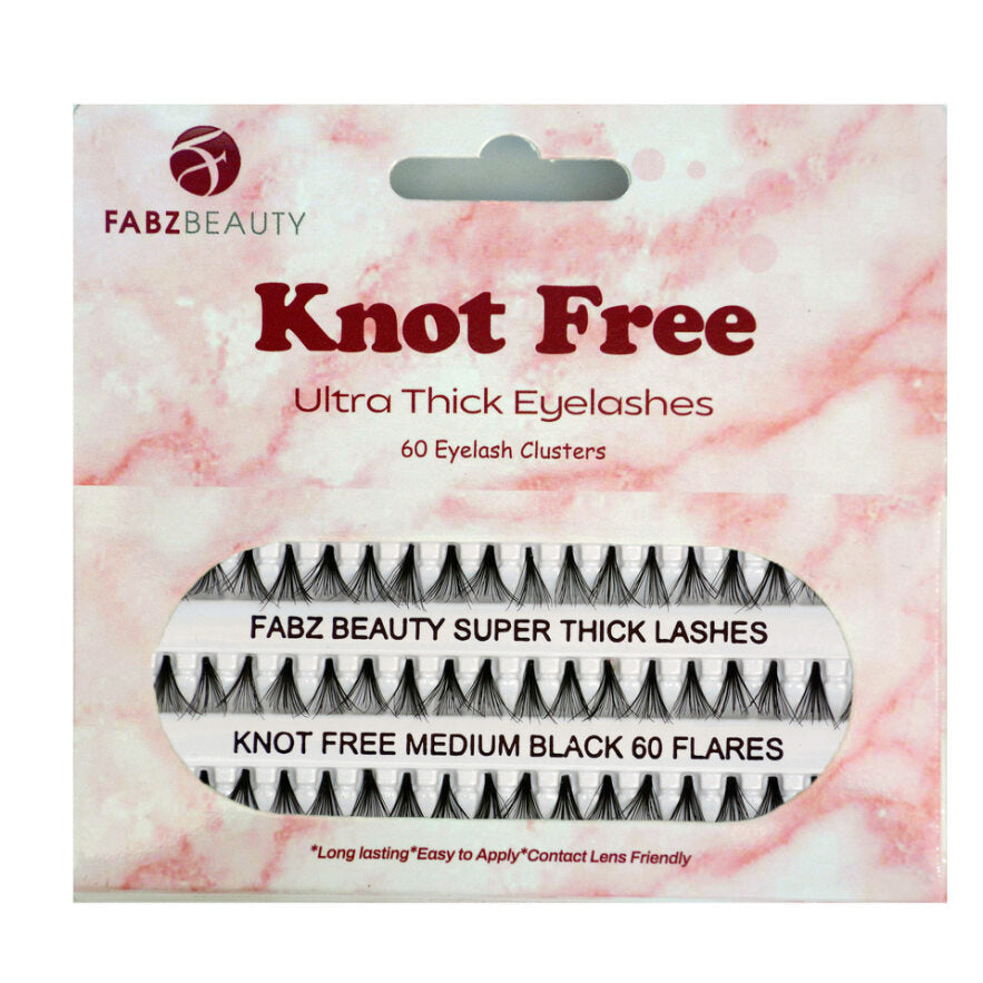 Ultra Thick Individual Eyelashes - KNOT FREE