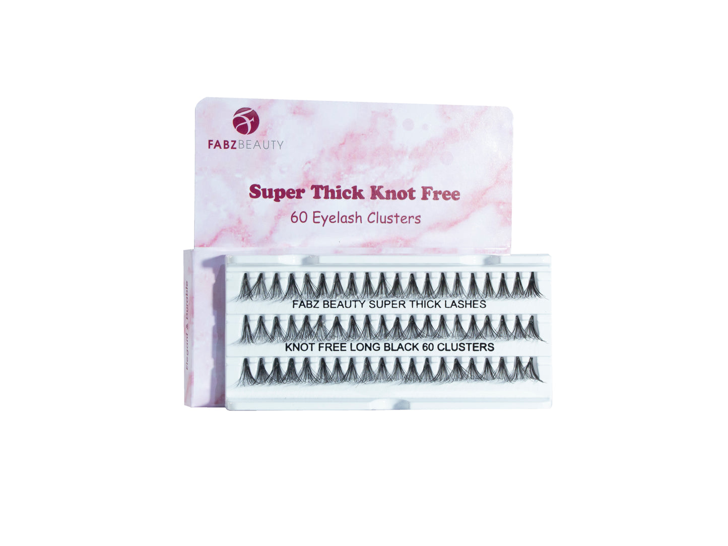 Super Ultra Thick Individual Eyelashes | KNOT FREE