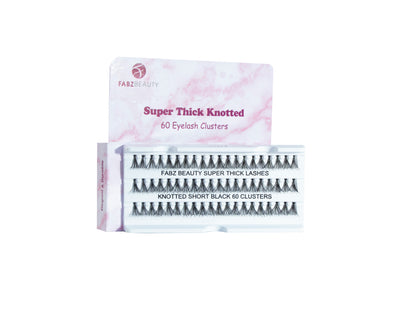 Super Ultra Thick Individual Eyelashes | KNOTTED