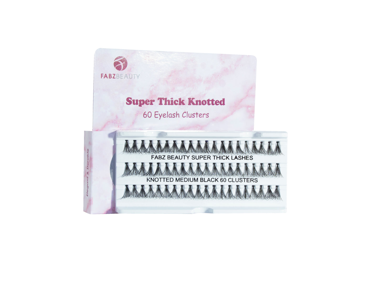 Super Ultra Thick Individual Eyelashes | KNOTTED