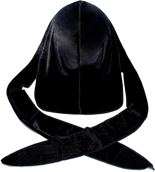 Luxury Black Velvet Durag