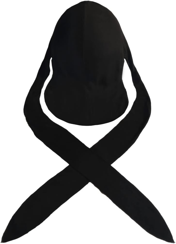 Premium Cotton Black Durag