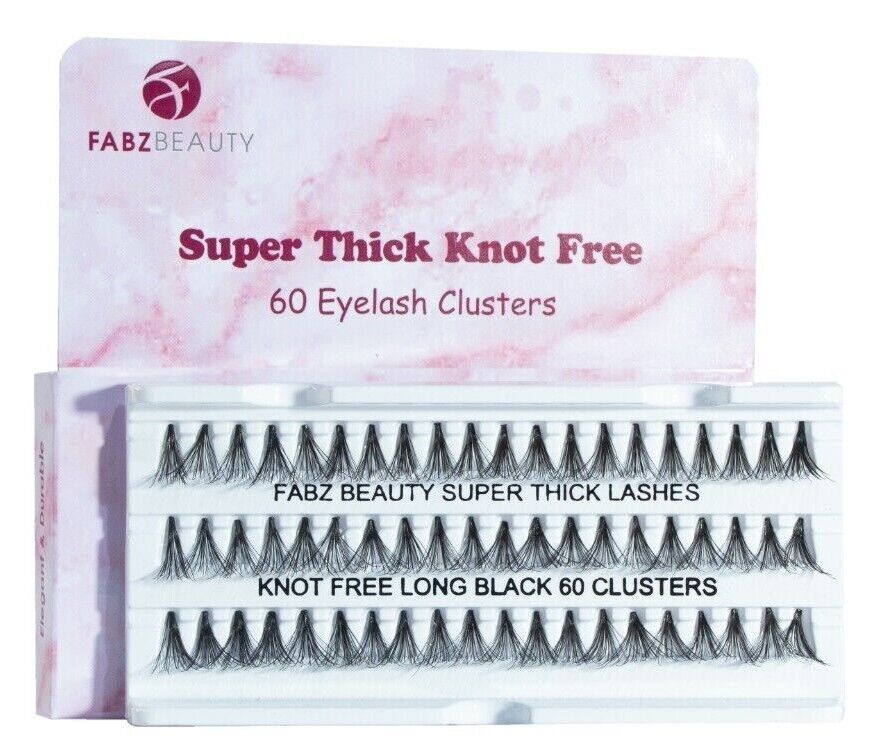 Super Ultra Thick Individual Eyelashes | KNOT FREE