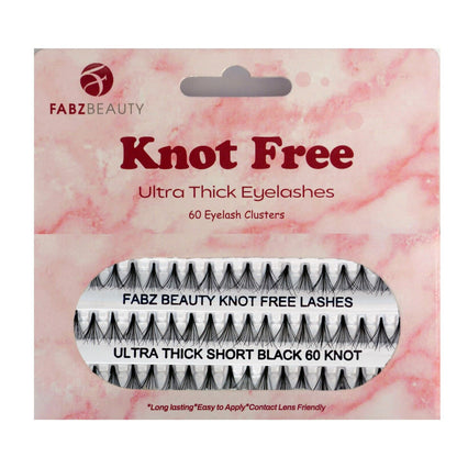 Ultra Thick Individual Eyelashes - KNOT FREE